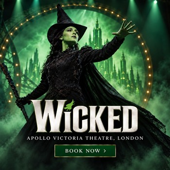 Wicked at the Apollo Victoria Theatre