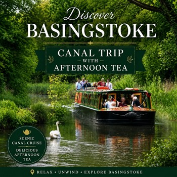 Basingstoke with Canal Trip with Cream Tea