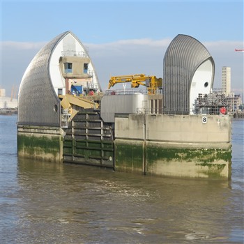 Thames Barrier & London Lunch 